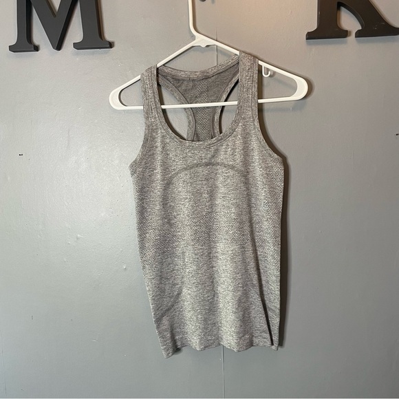 Lululemon Swiftly Tech Racerback tank top gray size 6 - Picture 3 of 9